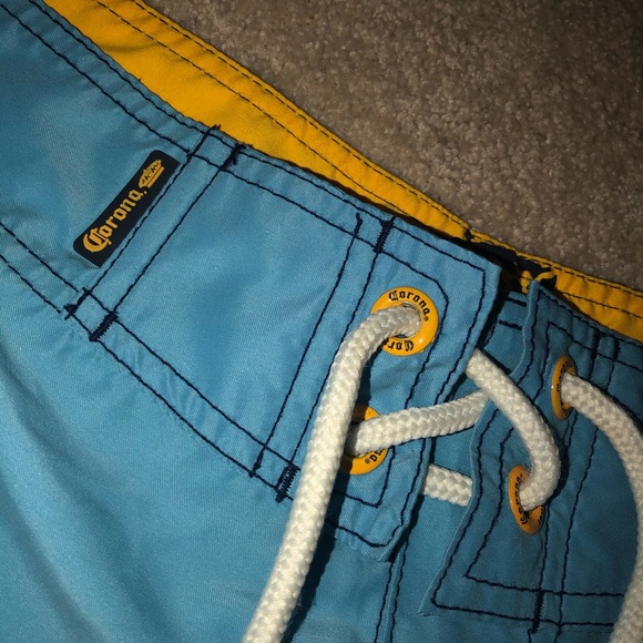 Corona Extra Board Shorts Swim Trunks Men's - Picture 3 of 5
